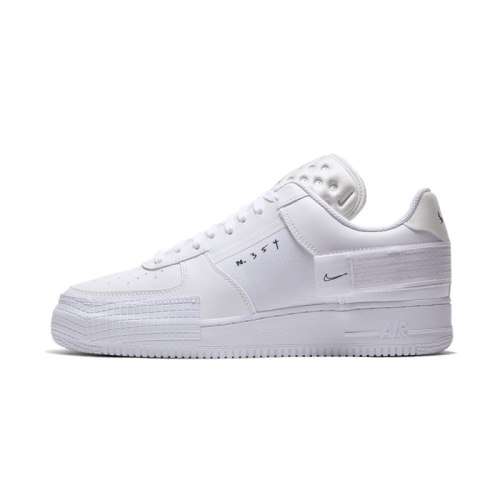 Nike Air Force 1 Low Drop Type Triple White Nike Air Force 1 Low Drop Type Triple White
