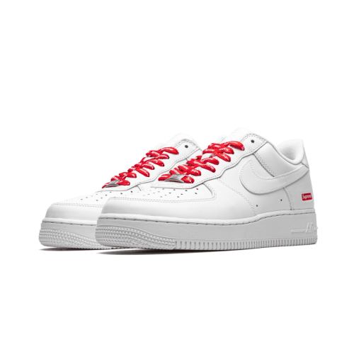 Nike Air Force 1 Low White Supreme Nike Air Force 1 Low White Supreme