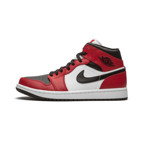 Air Jordan 1 Mid Chicago Black Toe Air Jordan 1 Mid Chicago Black Toe