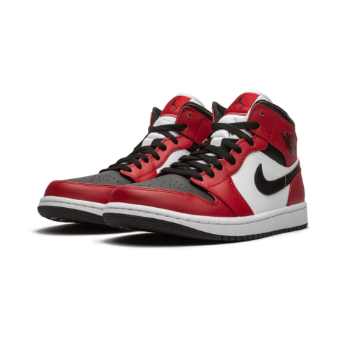 Air Jordan 1 Mid Chicago Black Toe Air Jordan 1 Mid Chicago Black Toe