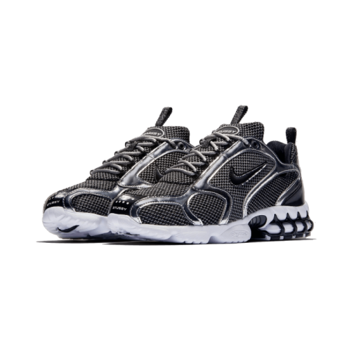 Nike Air Zoom Spiridon Cage 2 Stussy Pure Platinum Nike Air Zoom Spiridon Cage 2 Stussy Pure Platinum