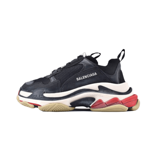 Balenciaga Triple S Black Red Balenciaga Triple S Black Red