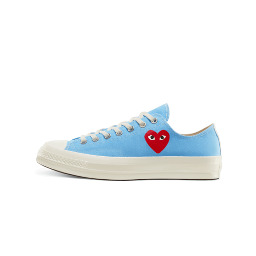 Converse Chuck Taylor All-Star 70s Ox Comme des Garçons PLAY Bright Blue Converse Chuck Taylor All-Star 70s Ox Comme des Garçons PLAY Bright Blue