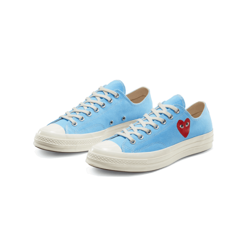 Converse Chuck Taylor All-Star 70s Ox Comme des Garçons PLAY Bright Blue Converse Chuck Taylor All-Star 70s Ox Comme des Garçons PLAY Bright Blue