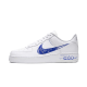 Nike Air Force 1 Low Sketch Blue Swoosh Nike Air Force 1 Low Sketch Blue Swoosh