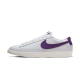 Nike Blazer Low Leather White Purple Nike Blazer Low Leather White Purple