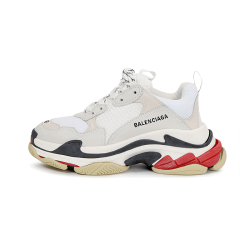 Balenciaga Triple S White Black Red Balenciaga Triple S White Black Red