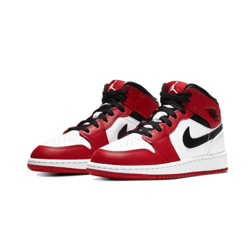 Air Jordan 1 Mid Chicago White Air Jordan 1 Mid Chicago White