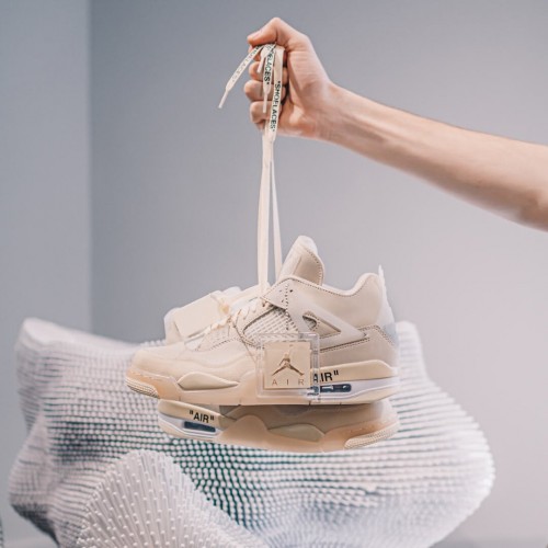 Air Jordan 4 Retro Off-White Sail Air Jordan 4 Retro Off-White Sail