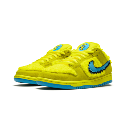 Nike SB Dunk Low Grateful Dead Bears Yellow Nike SB Dunk Low Grateful Dead Bears Yellow