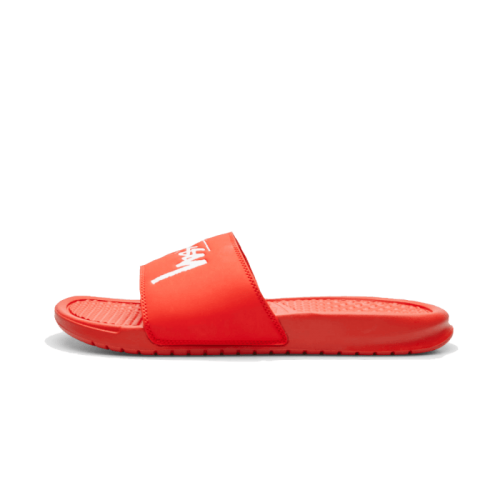 Nike Benassi Stussy Habanero Red Nike Benassi Stussy Habanero Red