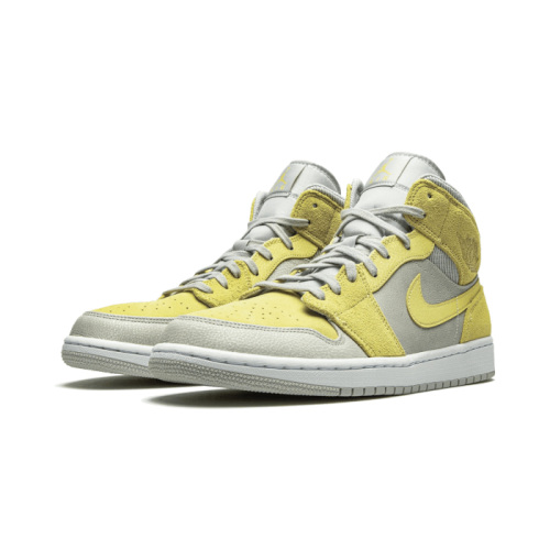 Air Jordan 1 Mid Mixed Textures Yellow Air Jordan 1 Mid Mixed Textures Yellow