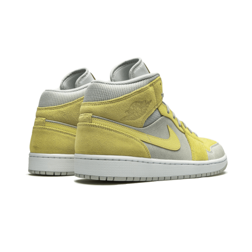 Air Jordan 1 Mid Mixed Textures Yellow Air Jordan 1 Mid Mixed Textures Yellow