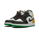 Air Jordan 1 Mid SE White Laser Orange Lucky Green