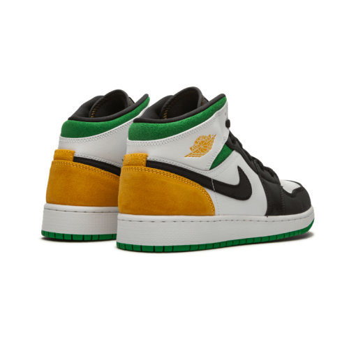 Air Jordan 1 Mid SE White Laser Orange Lucky Green Air Jordan 1 Mid SE White Laser Orange Lucky Green