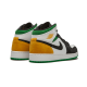 Air Jordan 1 Mid SE White Laser Orange Lucky Green