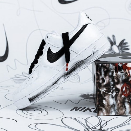 Nike Air Force 1 Low G-Dragon Peaceminusone Para-Noise White Nike Air Force 1 Low G-Dragon Peaceminusone Para-Noise White