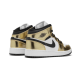 Air Jordan 1 Mid White Metallic Gold Air Jordan 1 Mid White Metallic Gold
