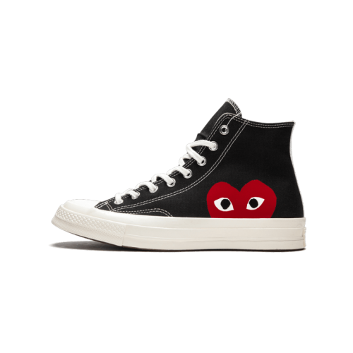Converse Chuck Taylor All-Star 70s Hi Comme des Garçons PLAY Black Converse Chuck Taylor All-Star 70s Hi Comme des Garçons PLAY Black