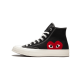 Converse Chuck Taylor All-Star 70s Hi Comme des Garçons PLAY Black Converse Chuck Taylor All-Star 70s Hi Comme des Garçons PLAY Black