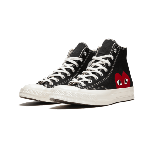 Converse Chuck Taylor All-Star 70s Hi Comme des Garçons PLAY Black Converse Chuck Taylor All-Star 70s Hi Comme des Garçons PLAY Black