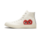 Converse Chuck Taylor All-Star 70s Hi Comme des Garçons PLAY White Converse Chuck Taylor All-Star 70s Hi Comme des Garçons PLAY White