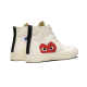 Converse Chuck Taylor All-Star 70s Hi Comme des Garçons PLAY White Converse Chuck Taylor All-Star 70s Hi Comme des Garçons PLAY White
