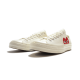 Converse Chuck Taylor All-Star 70s Ox Comme des Garçons PLAY White Converse Chuck Taylor All-Star 70s Ox Comme des Garçons PLAY White