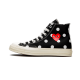 Converse Chuck Taylor All-Star 70s Hi Comme des Garçons PLAY Polka Dot Black Converse Chuck Taylor All-Star 70s Hi Comme des Garçons PLAY Polka Dot Black