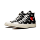 Converse Chuck Taylor All-Star 70s Hi Comme des Garçons PLAY Polka Dot Black Converse Chuck Taylor All-Star 70s Hi Comme des Garçons PLAY Polka Dot Black