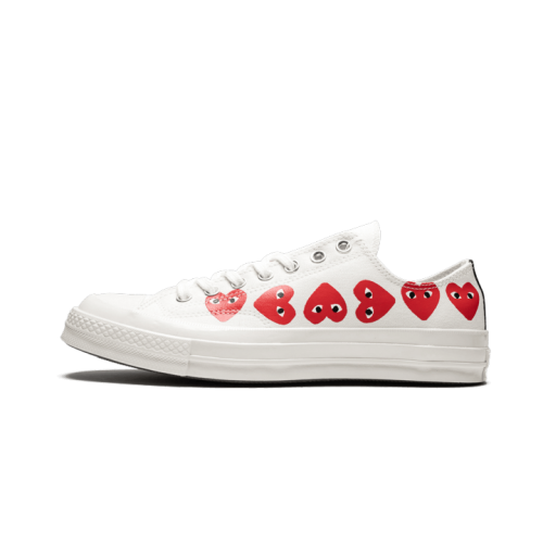 Converse Chuck Taylor All-Star 70s Ox Comme des Garçons PLAY Multi-Heart White Converse Chuck Taylor All-Star 70s Ox Comme des Garçons PLAY Multi-Heart White