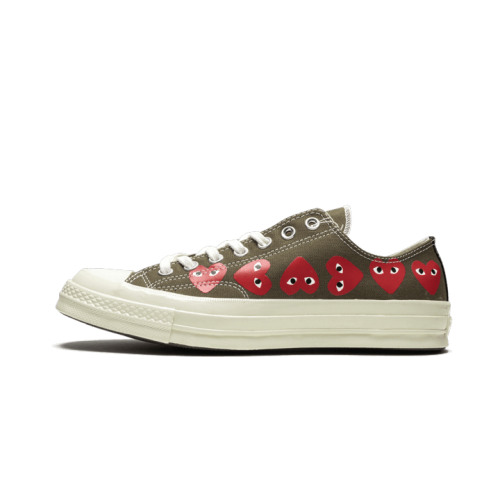 Converse Chuck Taylor All-Star 70s Ox Comme des Garçons PLAY Multi Heart Green Converse Chuck Taylor All-Star 70s Ox Comme des Garçons PLAY Multi Heart Green