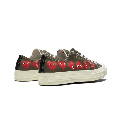 Converse Chuck Taylor All-Star 70s Ox Comme des Garçons PLAY Multi Heart Green Converse Chuck Taylor All-Star 70s Ox Comme des Garçons PLAY Multi Heart Green