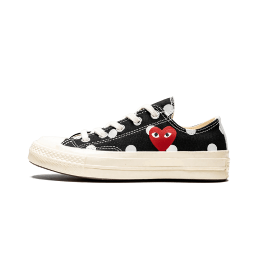 Converse Chuck Taylor All-Star 70s Ox Comme des Garçons PLAY Polka Dot Black Converse Chuck Taylor All-Star 70s Ox Comme des Garçons PLAY Polka Dot Black