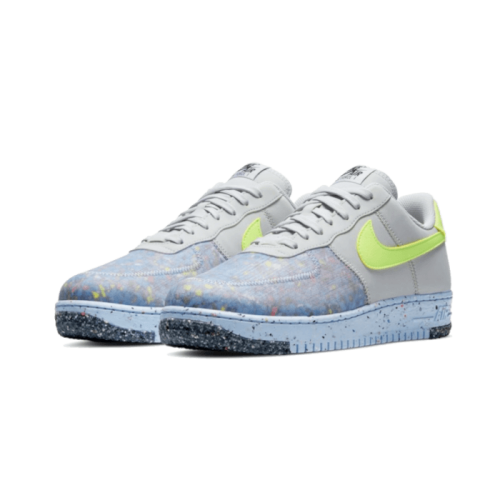 Nike Air Force 1 Low Crater Pure Platinum Barely Volt Nike Air Force 1 Low Crater Pure Platinum Barely Volt