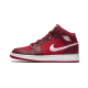 Air Jordan 1 Mid SE Red Quilt Air Jordan 1 Mid SE Red Quilt