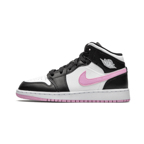 Air Jordan 1 Mid White Black Light Arctic Pink Air Jordan 1 Mid White Black Light Arctic Pink