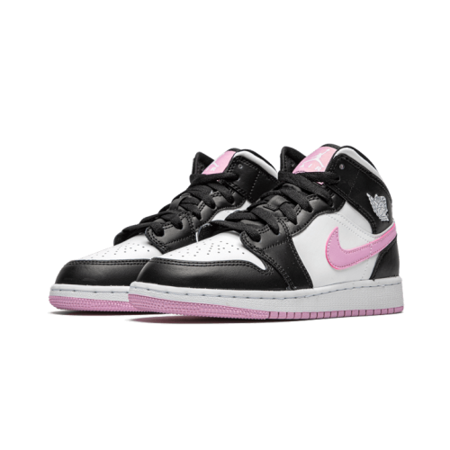 Air Jordan 1 Mid White Black Light Arctic Pink Air Jordan 1 Mid White Black Light Arctic Pink