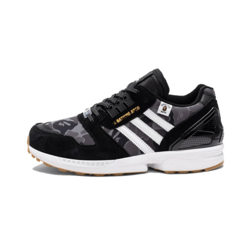 Adidas ZX 8000 Bape Undefeated Black Adidas ZX 8000 Bape Undefeated Black
