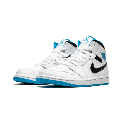 Air Jordan 1 Mid Laser Blue Air Jordan 1 Mid Laser Blue