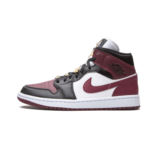 Air Jordan 1 Mid SE Black Dark Beetroot Air Jordan 1 Mid SE Black Dark Beetroot