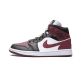 Air Jordan 1 Mid SE Black Dark Beetroot Air Jordan 1 Mid SE Black Dark Beetroot