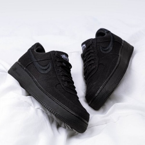 Nike Air Force 1 Low Stussy Black Nike Air Force 1 Low Stussy Black