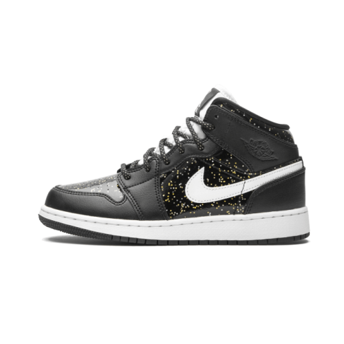 Air Jordan 1 Mid Black Speckle Air Jordan 1 Mid Black Speckle