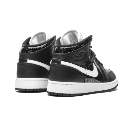 Air Jordan 1 Mid Black Speckle Air Jordan 1 Mid Black Speckle