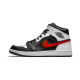 Air Jordan 1 Mid Black Chile Red White Air Jordan 1 Mid Black Chile Red White