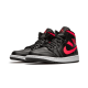 Air Jordan 1 Mid Black Siren Red Air Jordan 1 Mid Black Siren Red