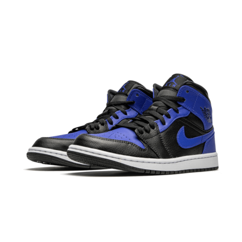 Air Jordan 1 Mid Hyper Royal Tumbled Leather Air Jordan 1 Mid Hyper Royal Tumbled Leather