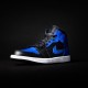 Air Jordan 1 Mid Hyper Royal Tumbled Leather Air Jordan 1 Mid Hyper Royal Tumbled Leather