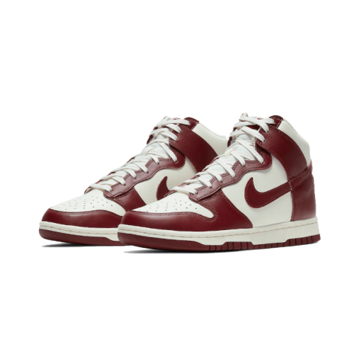 Nike Dunk High Sail Team Red Nike Dunk High Sail Team Red